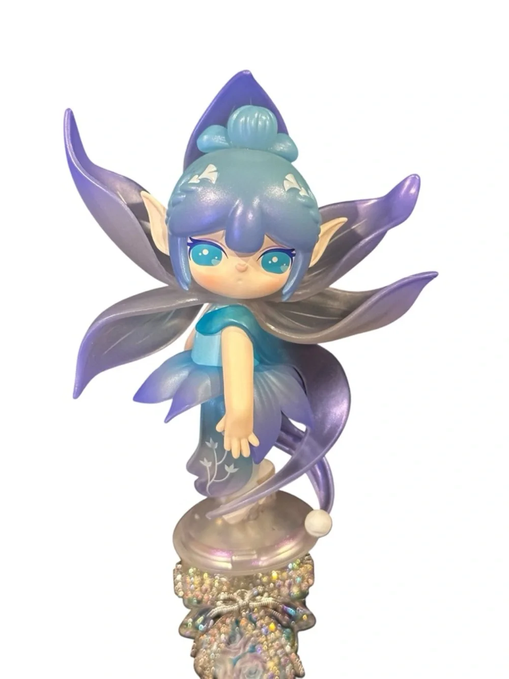 Gorgeous Hand Crafted Pen with an Authentic Suri Fairy as the Focal